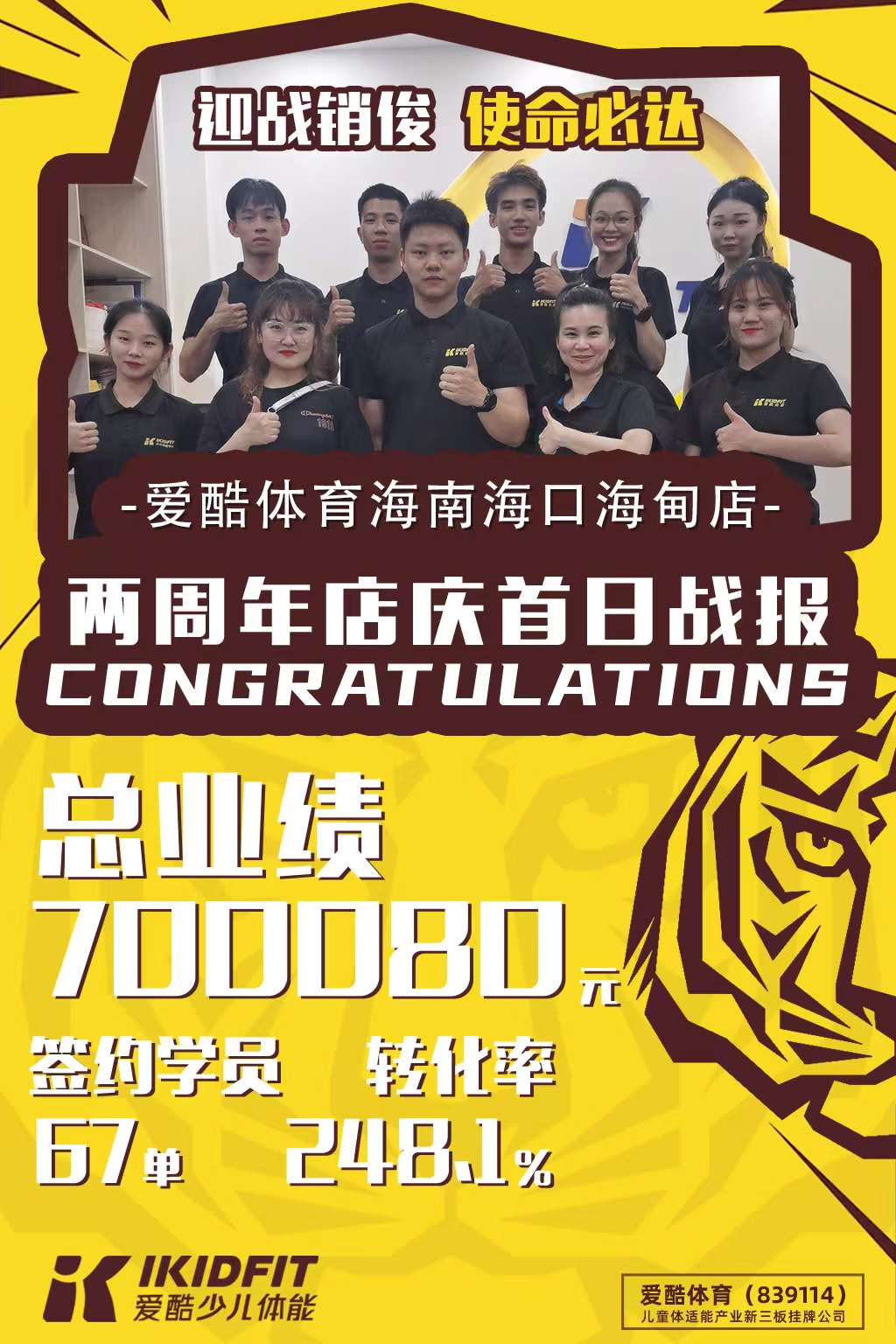 IKIDFIT爱酷少儿体能海口海甸店